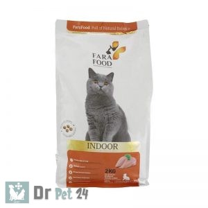 غذا خشک فرافود گربه بالغ مدل indoor