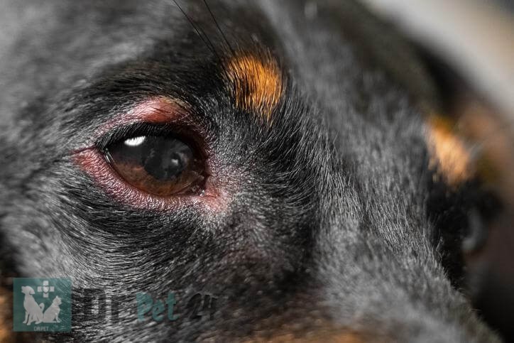 درمان آلرژی دور چشم سگ با استفاده از دگزامتازون